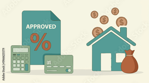 Home Loan Approval, Mortgage, Interest Rate, Financial Planning and Savings