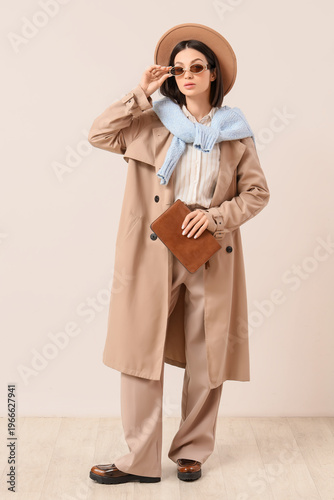 Beautiful fashionable young...