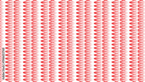 Minimal Red Geometric Seamless Stripe Pattern for Textile and Wallpaper