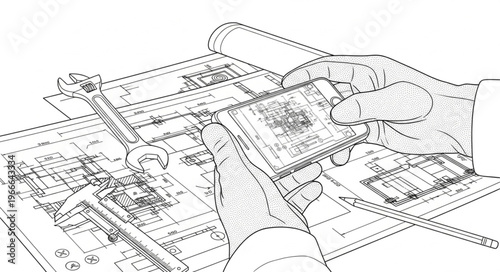 Close-up of a persons hands working on documents with a pen.