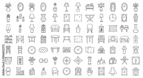 Collection of Ancient Chinese Calligraphy Characters and Symbols.