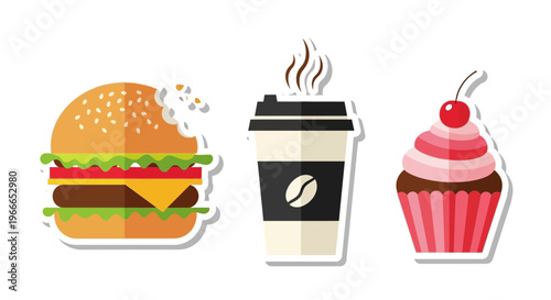 Food and Drink Illustrations.