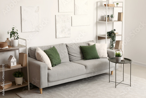 Interior of living room wit...