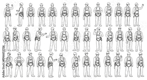 Photography Collection of Ancient Chinese Terracotta Warrior Figures.