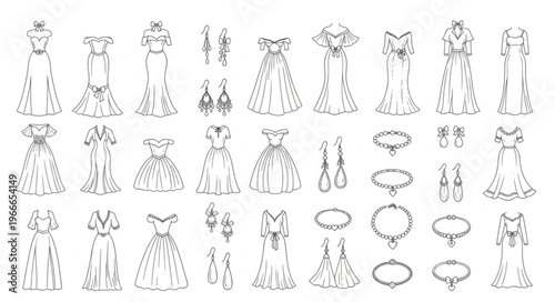 Collection of Ancient Egyptian Hieroglyphs and Symbols.