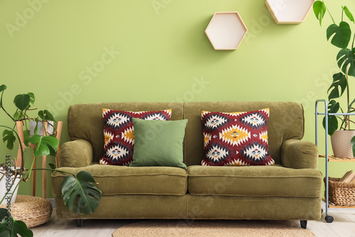 Interior of living room wit...