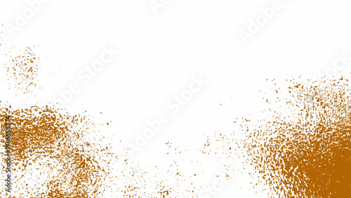 Abstract textured gold paint spatter, stains and splashes and artistic design and luxury decor and creative backdrop and elegant artwork and vibrant and dynamic and gilded style 