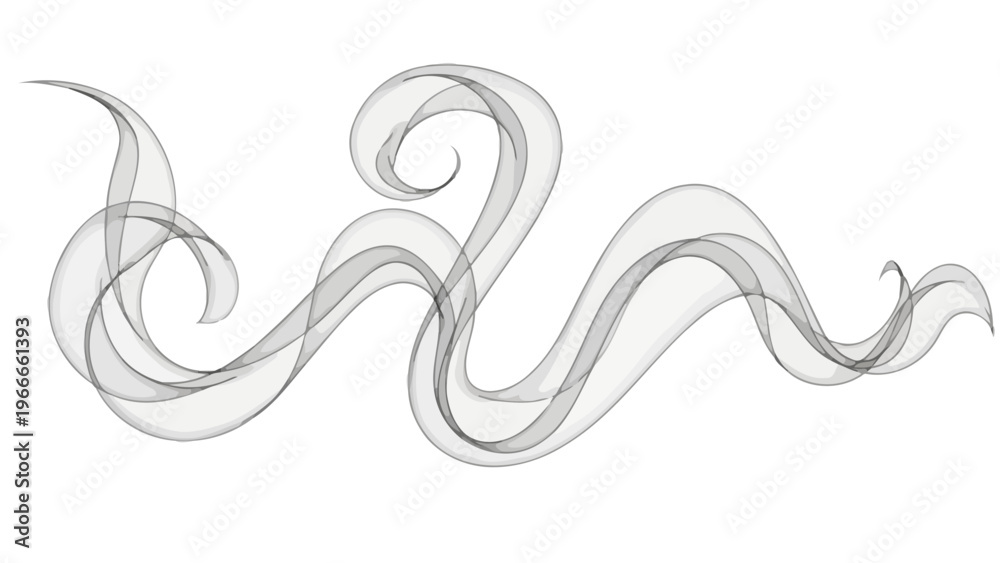 Obraz premium Smoke Swirl Pattern Design.