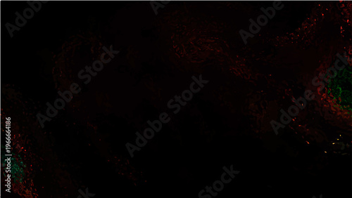 Vector Abstract vibrant visual representing cosmos or microorganism in space with mysterious hues and colors and universe