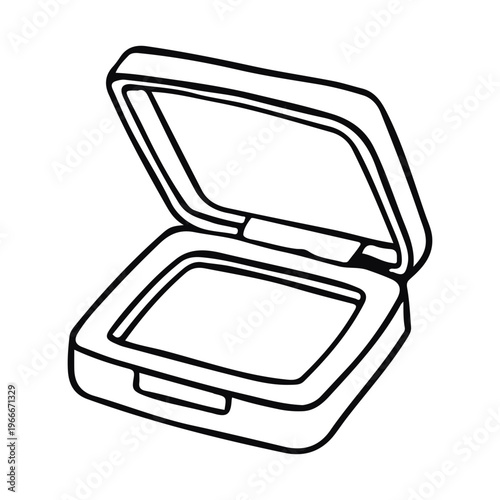 Square Makeup Palette or Eyeshadow Case