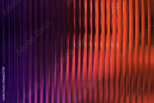 A colorful abstract image with vertical lines illustration