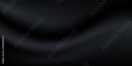 Black studio room. Limbo dark grey spotlight background. Abstract 3d backdrop for product presentation. Minimal wall scene. spotlight presentation