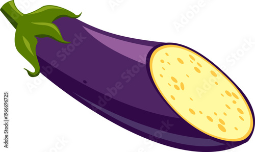 Eggplant Vegetable Illustration
