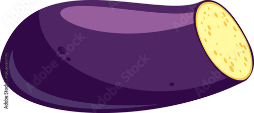 Eggplant Vegetable Illustration