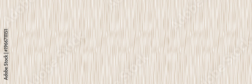 Thin vertical beige stripes simple vector pattern texture banner background, seamless repeat