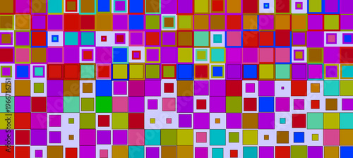abstract background with colorful  squares