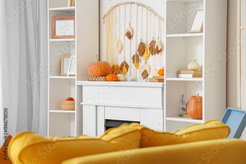 Interior of living room wit...