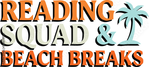 Reading squad takes a fun beach break together to recharge and relax