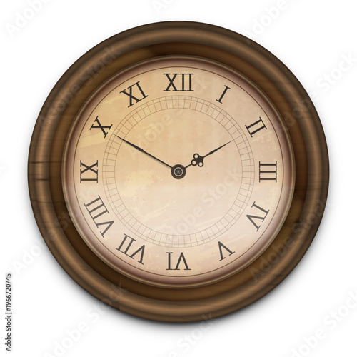Wooden Frame Clock
