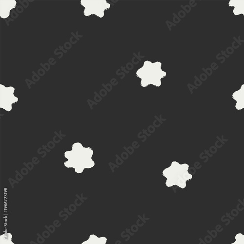 Star pattern, seamless starry background, endless texture design. Repeating n...