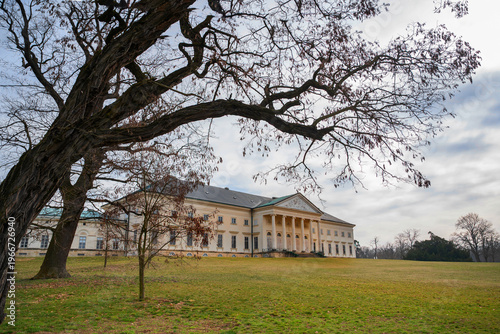 Wallpaper Mural Castle Kacina with tree in park, Czech republic. Torontodigital.ca