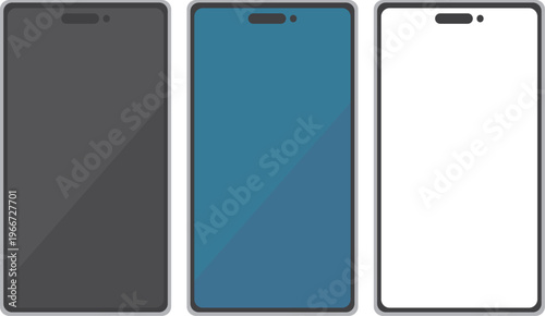 スマートフォン　モックアップセット