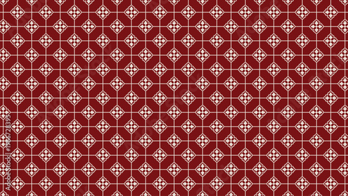 Classic floral and line geometric seamless pattern. For background, wallpaper, print, packaging. Elegant, vintage and luxurious.