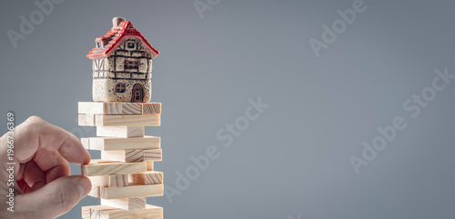 House and housing market investment risk background