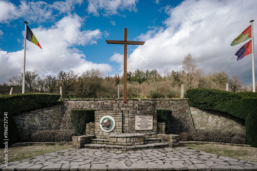  Corporal Emile Cady Memorial in Bastogne, Belgium