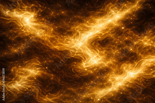 黄金の流動星雲