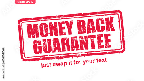 official stamp label red rubber stamp vector with distressed ink texture and clean frame, built for packaging, shipping labels, office paperwork, certification workflows, and commercial branding use.