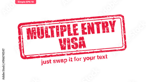 official stamp label red rubber stamp vector with distressed ink texture and clean frame, built for packaging, shipping labels, office paperwork, certification workflows, and commercial branding use.