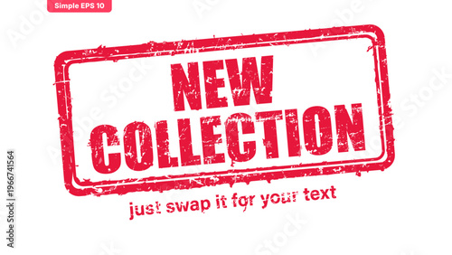 official stamp label red rubber stamp vector with distressed ink texture and clean frame, built for packaging, shipping labels, office paperwork, certification workflows, and commercial branding use.