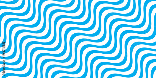 Calming abstract background featuring organic, fluid flowing waves in light pastel blue and cream tones.