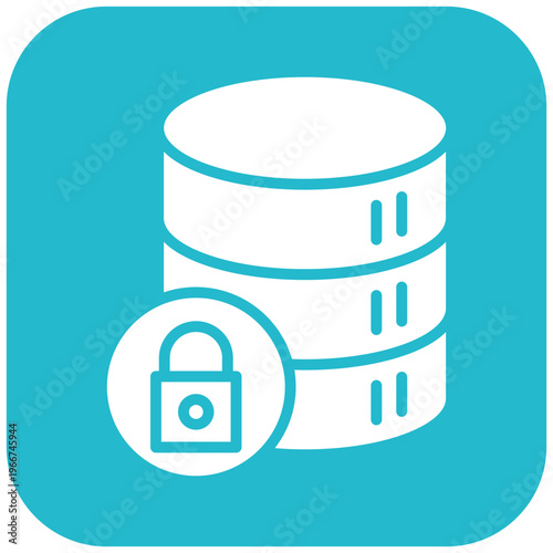 Database Lock Icon