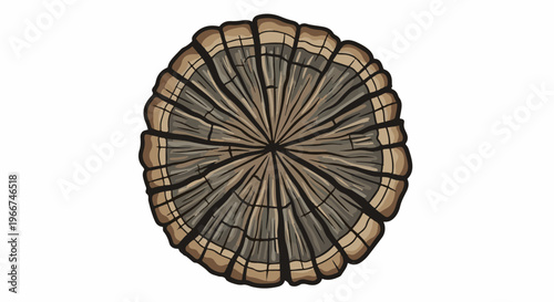 Detailed illustration of a turkey feather fan with intricate lines and textures