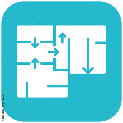 Evacuation Plan Icon