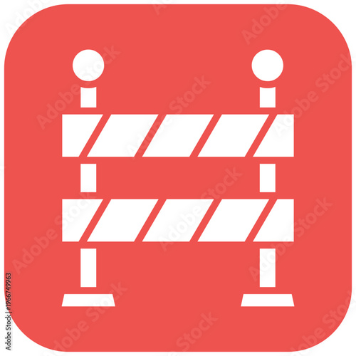 Road Barrier Icon