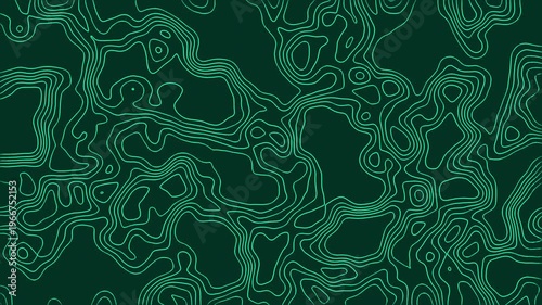 Teal topographic contour map with faint lines for geography textbooks, educational presentations, cartography projects, and environmental reports.