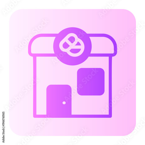 pharmacy gradient icon