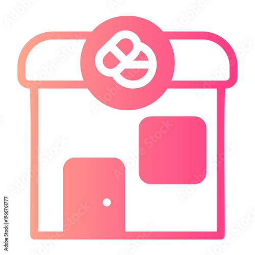 pharmacy gradient icon