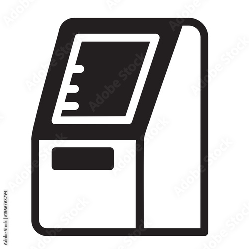 atm glyph icon