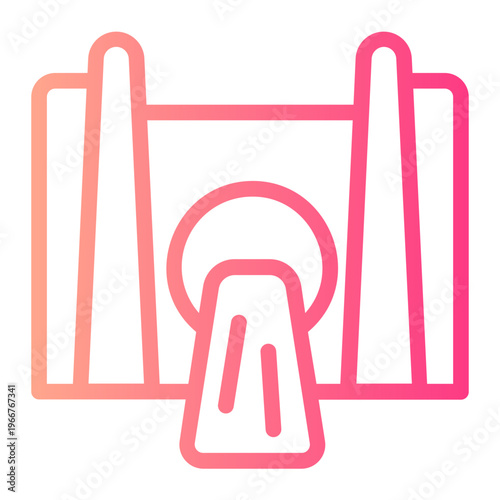dam gradient icon