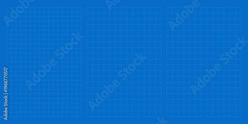 Paper grid overlay for blueprint bg, scan template. Digital technical graph and HUD linear element, vector texture. Architectural data layout, technical notebook page, millimeter mat builder effect