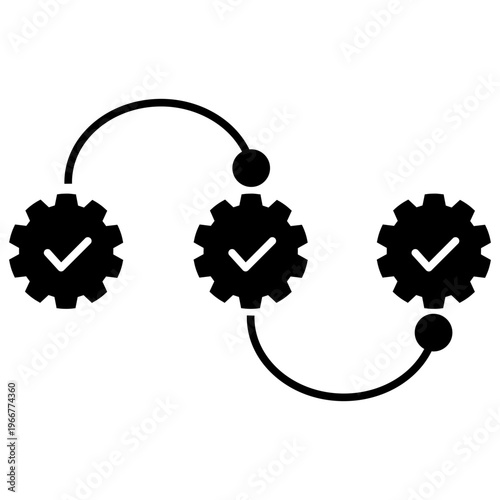 Roadmap icon vector. Business Strategy Illustration sign. Route symbol. Strategy logo. 