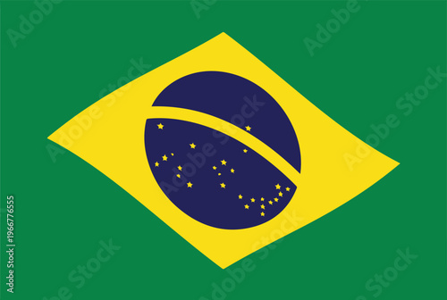 National flag of brazil