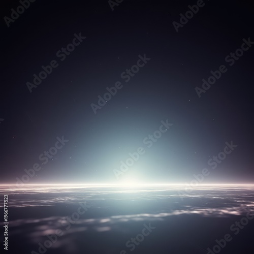 Abstract background featuring soft, shimmering light interacting with misty atmospheric effects and glowing, diffused energy across a wide landscape ,wide ,landscape ,spiritual