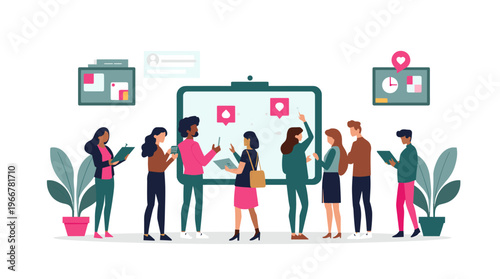 A successful businessman smiling in a modern office setting, conveying happiness and professionalism.