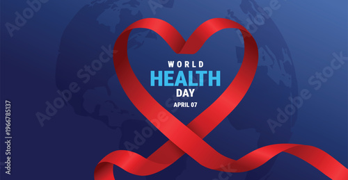 World Health Day concept background. Together for health. Stand with science. 