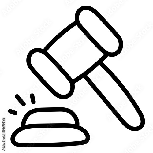 Trendy design icon of auction